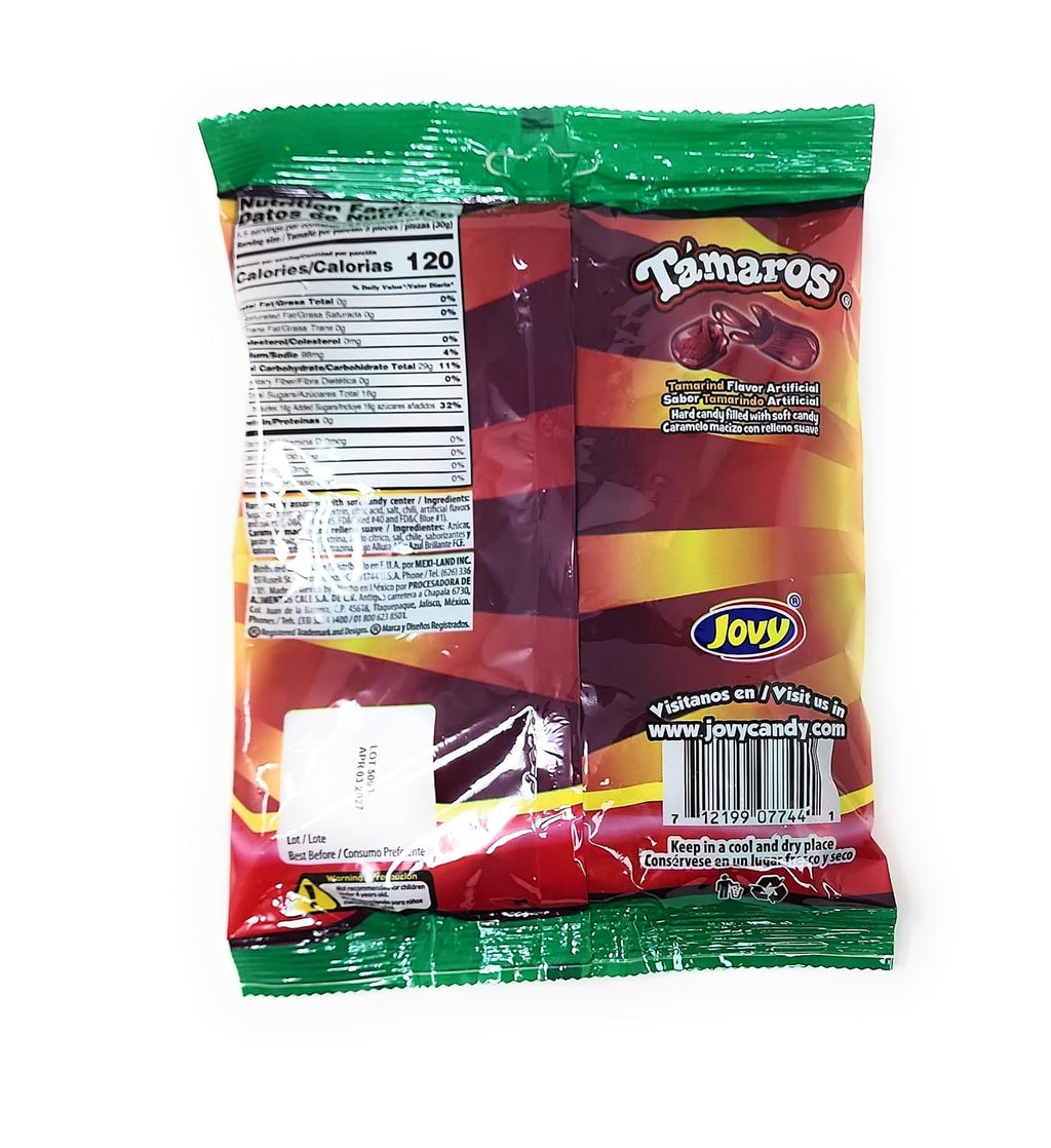 Tamaros Tamarind Flavored Candy | Pack of 3 | 6oz Bags | Mexican Candy