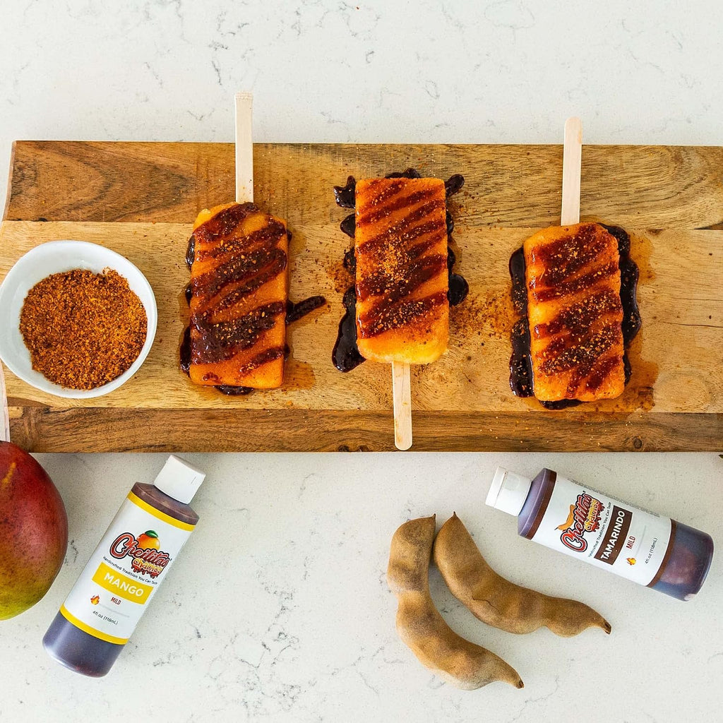 Cheilitas Chamoy All Natural Mexican Rim Candy Dip | Tamarindo Grab & Go Bottle | Hand Crafted for Drinks, Cocktails, Micheladas, Beer and More