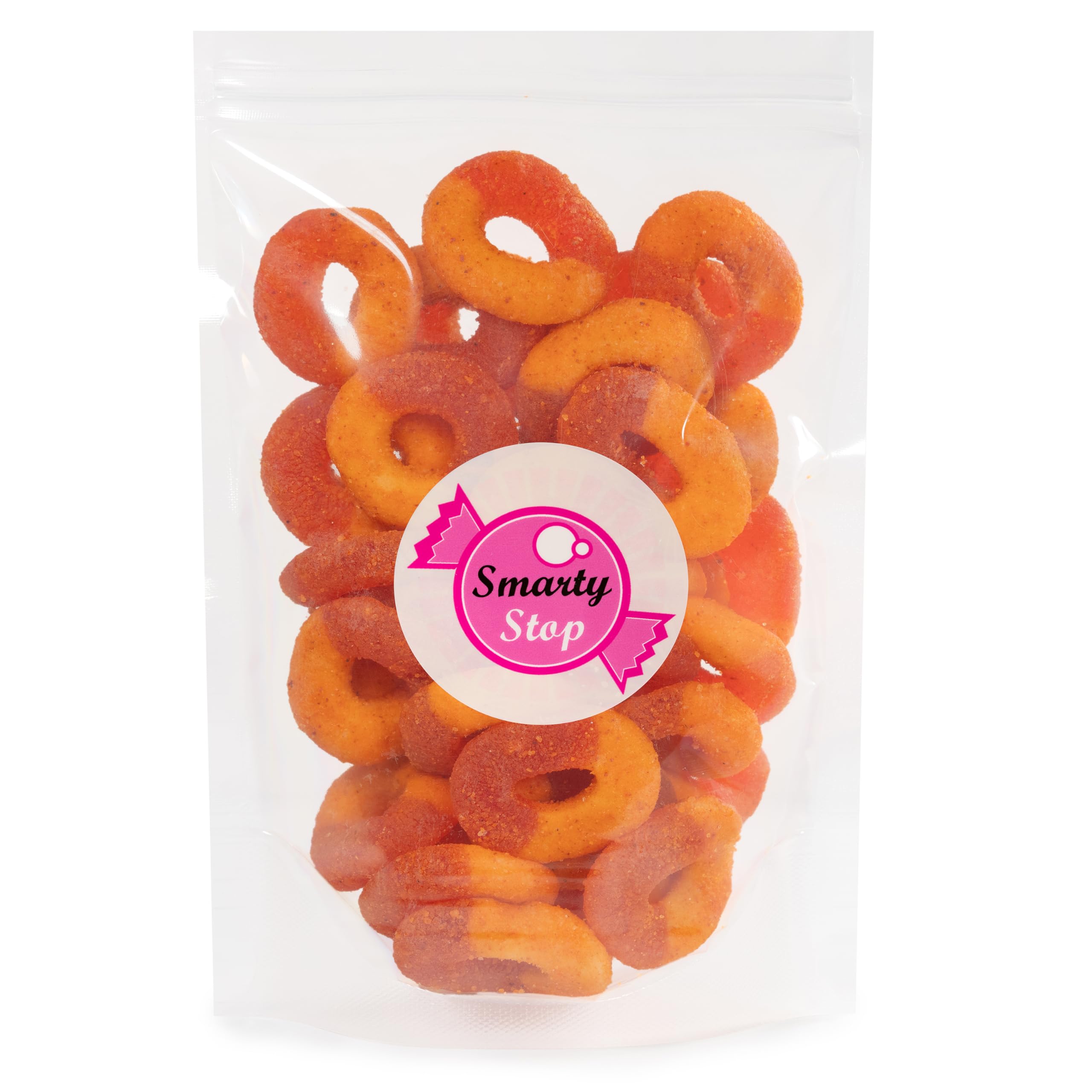Smarty Stop Chamoy Covered Sour Gummy Candy, 2 lb Bulk Bag (Worm Gummy)