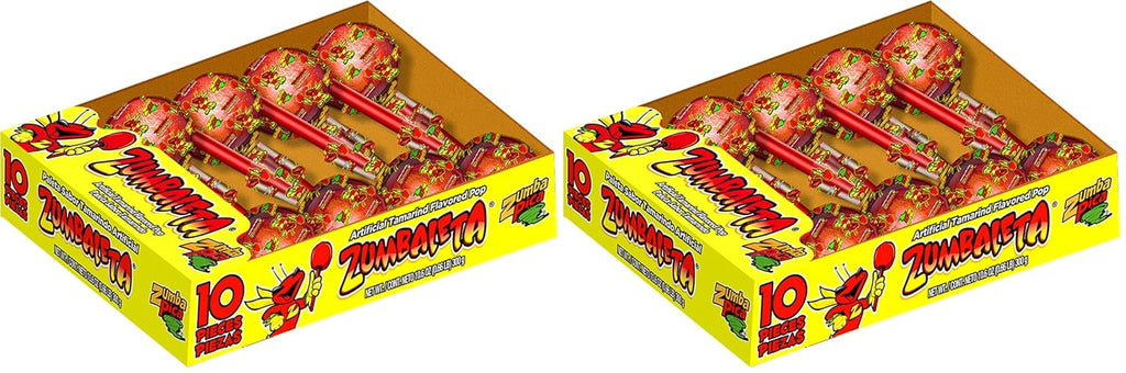 Zumba Pica Tamarind Mexican Candy, 10 Pieces, 1.06 Ounces Each