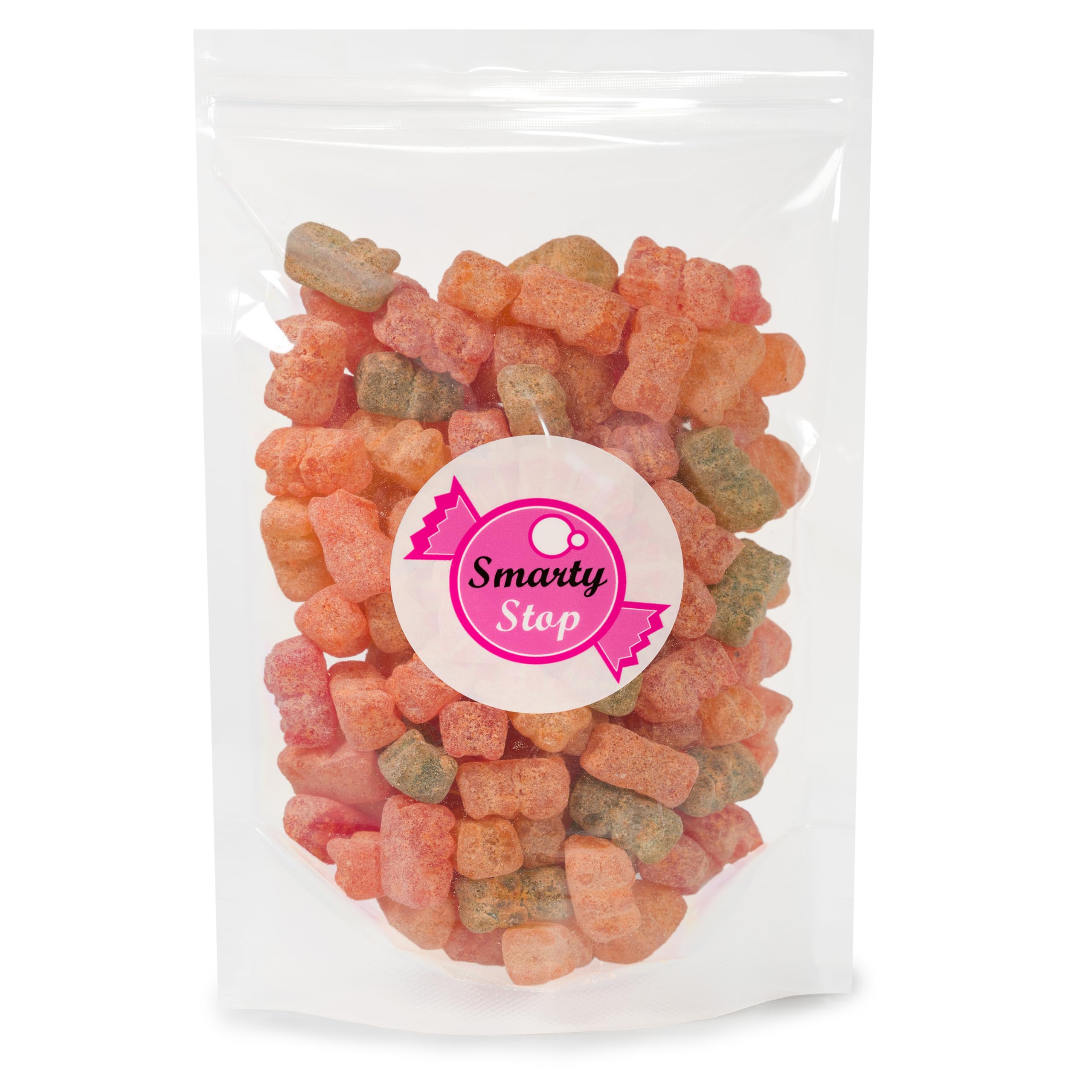 Smarty Stop Chamoy Covered Sour Gummy Candy, 2 lb Bulk Bag (Worm Gummy)