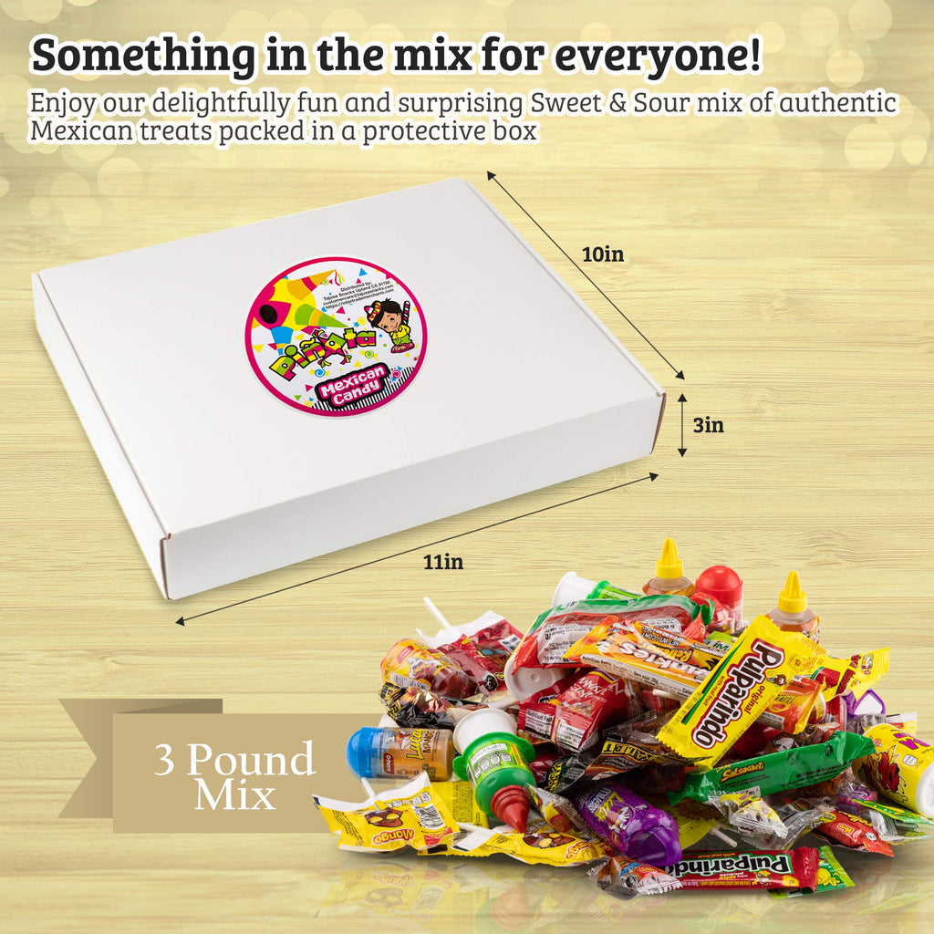 Pinata Mexican Candy Box (Tik Tok Slap Pack Tamarindo (9.9 Ounces)(16 Pieces) Slaps Lollipop Candy DIY Kit