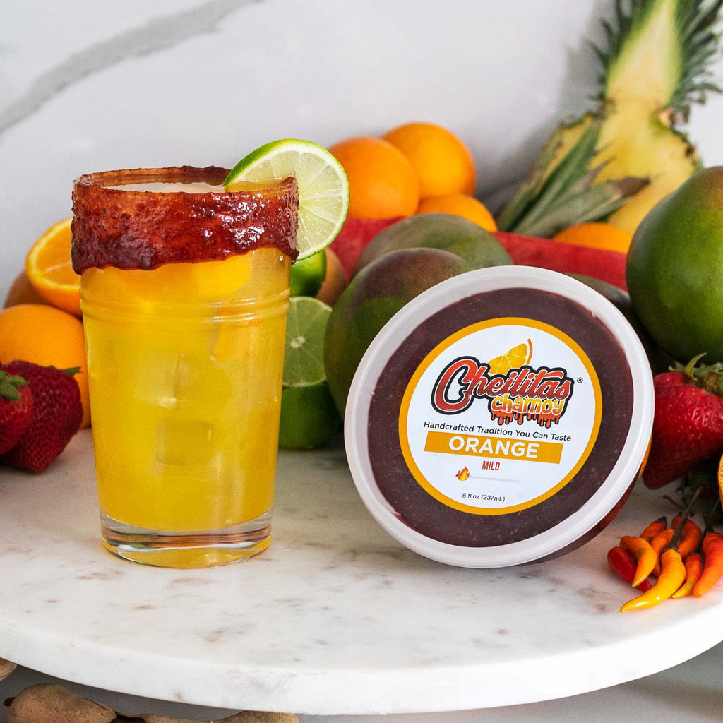 Cheilitas Chamoy Mexican Rim Candy Dip Paste 8 oz | Hand Crafted for Drinks, Cocktails, Micheladas, Beer and More (Tamarind)