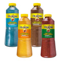 EL CHILERITO Mexican Candy Powder Set - Blueberry, Chamoy, Mango, Tamarind - 4 Pack (32.2 Fl Oz) Kosher