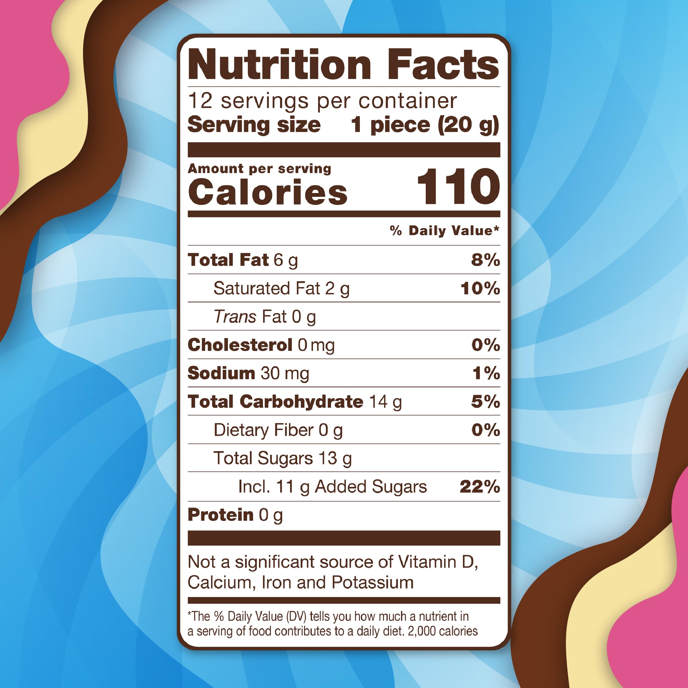 Nucita Confites 3-Flavor Spreadable Candy with Chocolate Candy (12 Pack) | Chocolate, Strawberry & Vanilla Spreadable Candy with Chocolate Flavored Candies