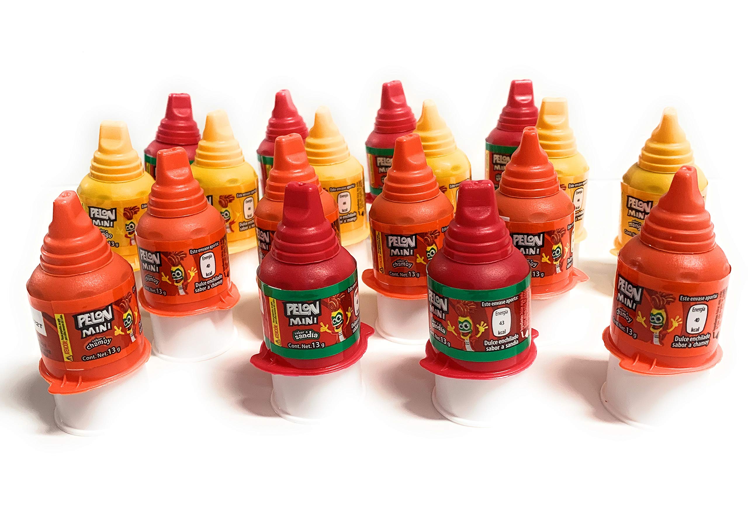 Tamarind Candy Flavor MINI Pelon Pelo Rico, Dulce De Tamarindo, 13 gr. (36 Pack)