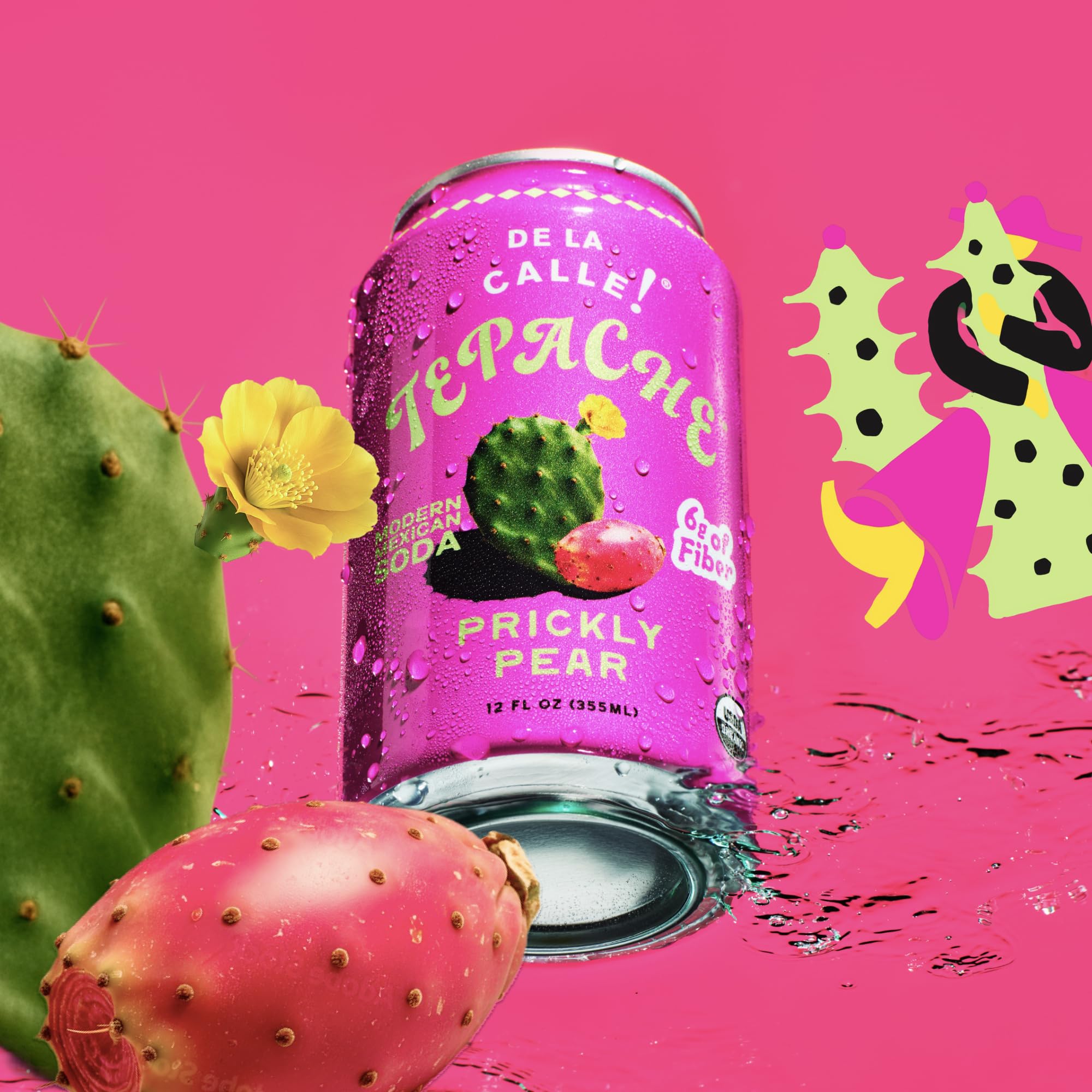 De La Calle Tepache - Mixta Variety Pack - Modern Mexican Soda - Craft Fermented Pineapple Sparkling Beverage - Certified Organic, Non-Alcoholic, Healthy Soda, Low Sugar, Low Calorie, Non-GMO