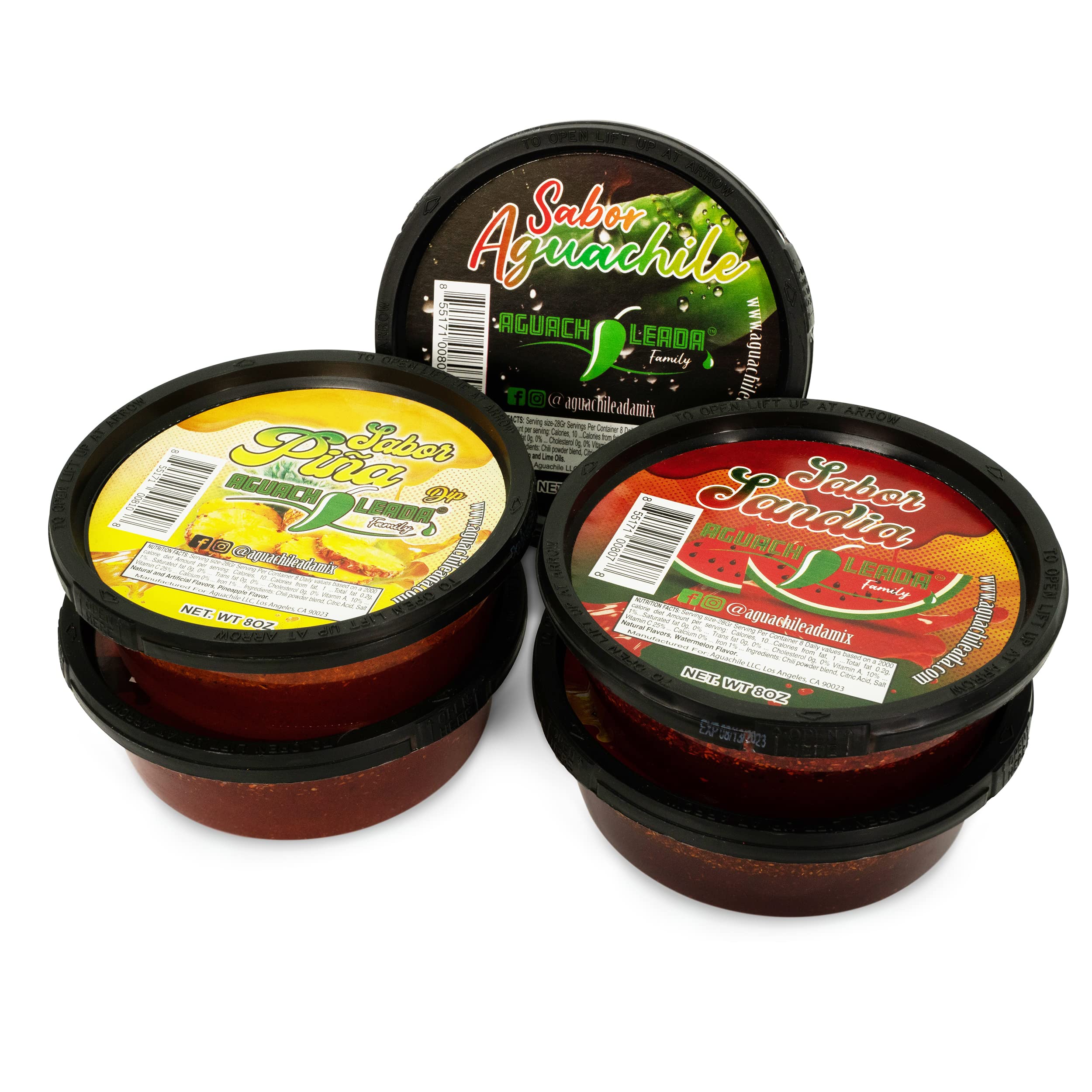 Original Aguachile Flavor Aguachileada Chamoy Dip 8 oz (1 PC) Rim Dip for Drinks Cocktails and Aguachileada!
