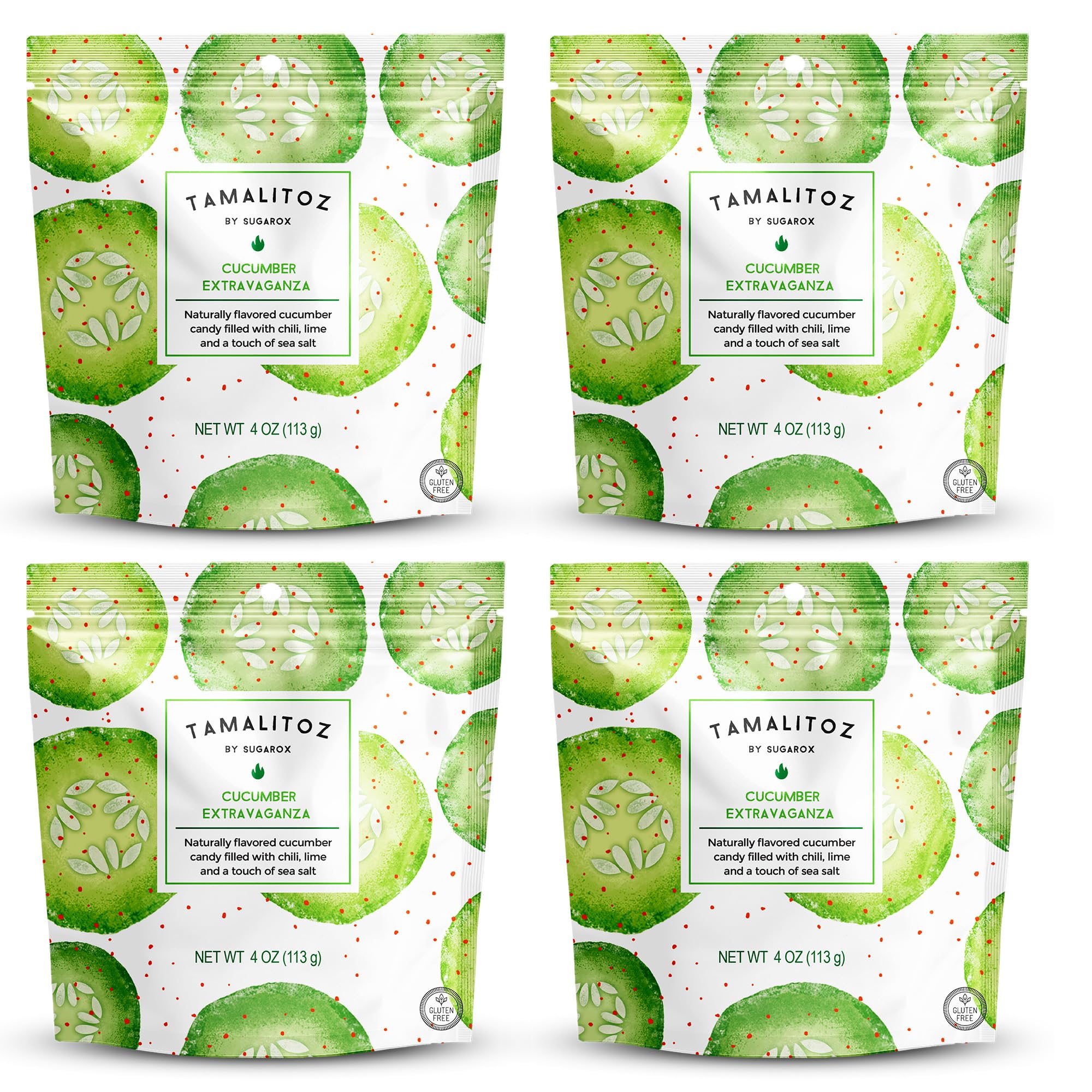 Tamalitoz Variety Pack – Spicy Mexican Hard Candy with Chile, Lime & Sea Salt, 8 Flavors: Mango, Cucumber, Tamarind, Watermelon, Pineapple, Blood Orange, Green Apple, Cherry – 8 Bags (4oz Each)
