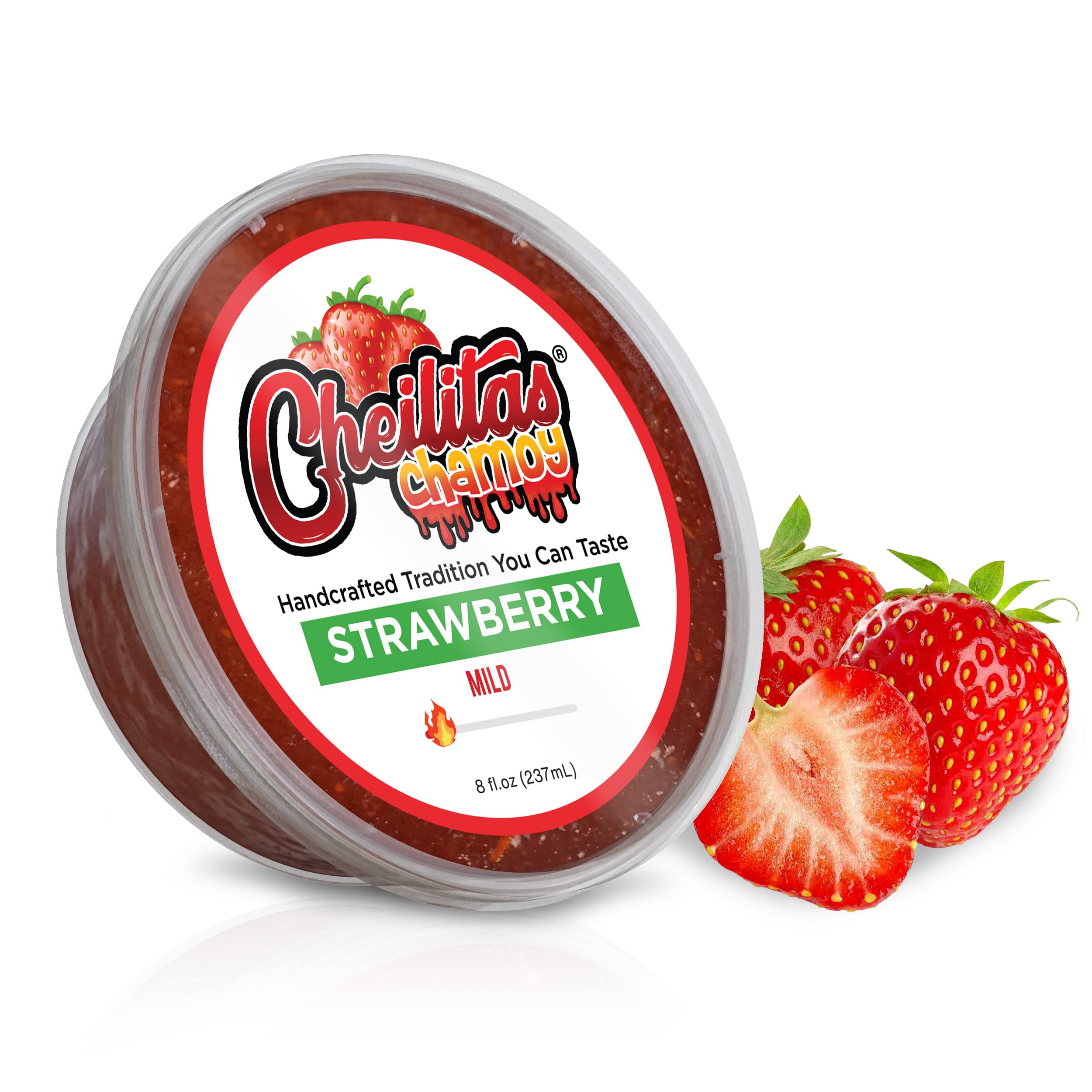 Cheilitas Chamoy Mexican Rim Candy Dip Paste 8 oz | Hand Crafted for Drinks, Cocktails, Micheladas, Beer and More (Tamarind)