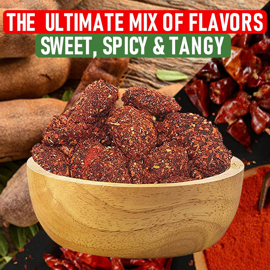 Mexican Fruit Candy 3-Pack, Dulces Mexicanos, Mango Chamoy, Pineapple Chile, and Tamarind Chile, Sweet and Spicy Candies Assortment by Don Turinos
