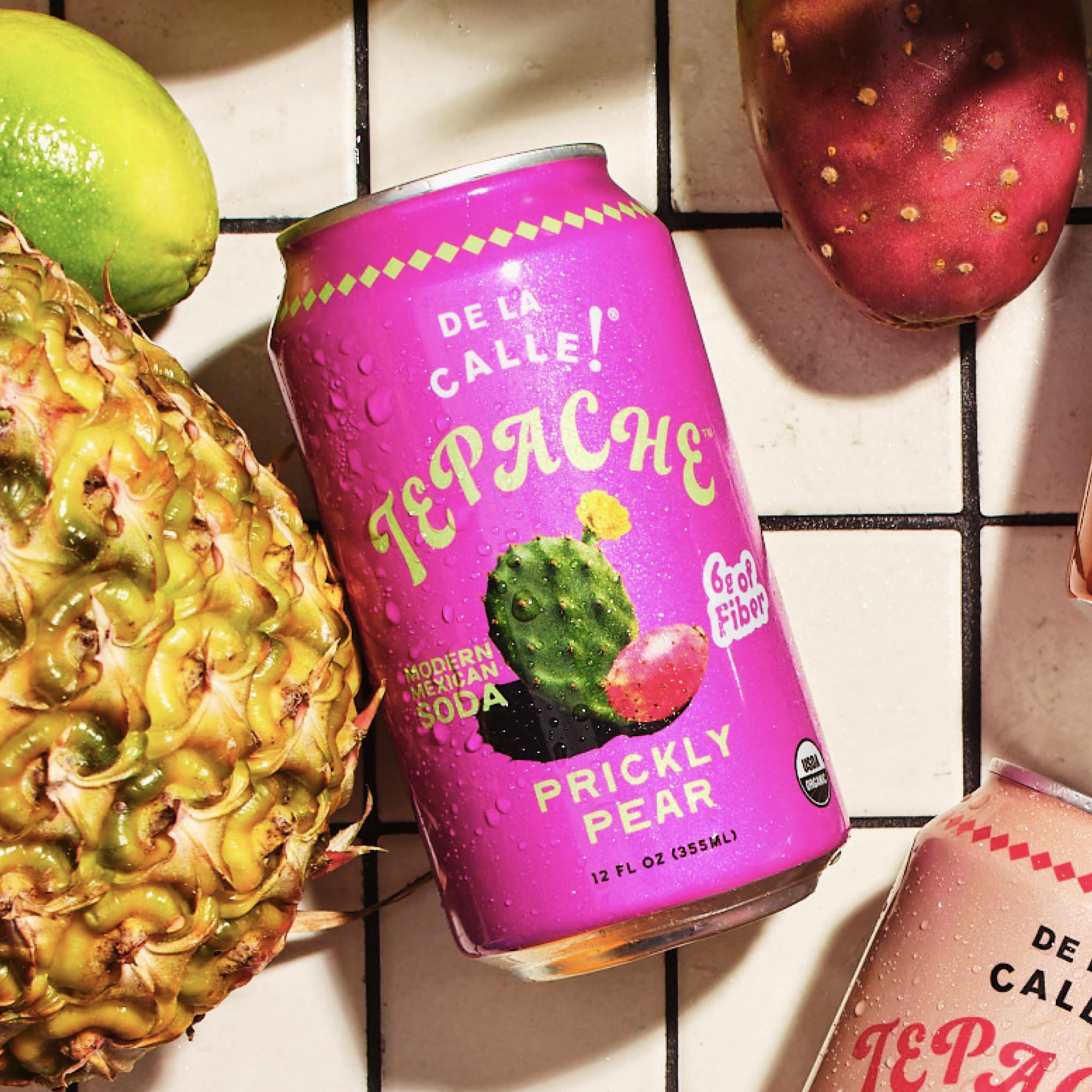 De La Calle Tepache - Mixta Variety Pack - Modern Mexican Soda - Craft Fermented Pineapple Sparkling Beverage - Certified Organic, Non-Alcoholic, Healthy Soda, Low Sugar, Low Calorie, Non-GMO