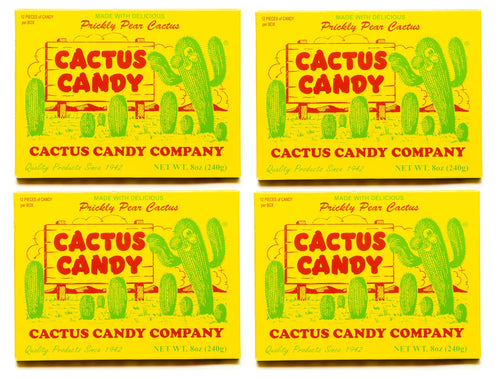 Cactus Candy Company 1/2 LB Box Arizona Prickly Pear Cactus Candy