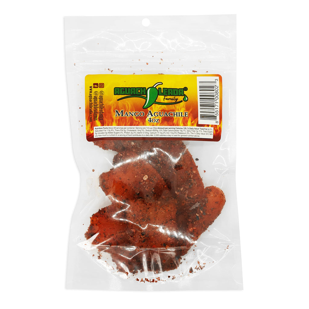 Aguachileada Variety 3 Pack Tamarindo, Mango, Pineapple Slices 4oz (3pcs)