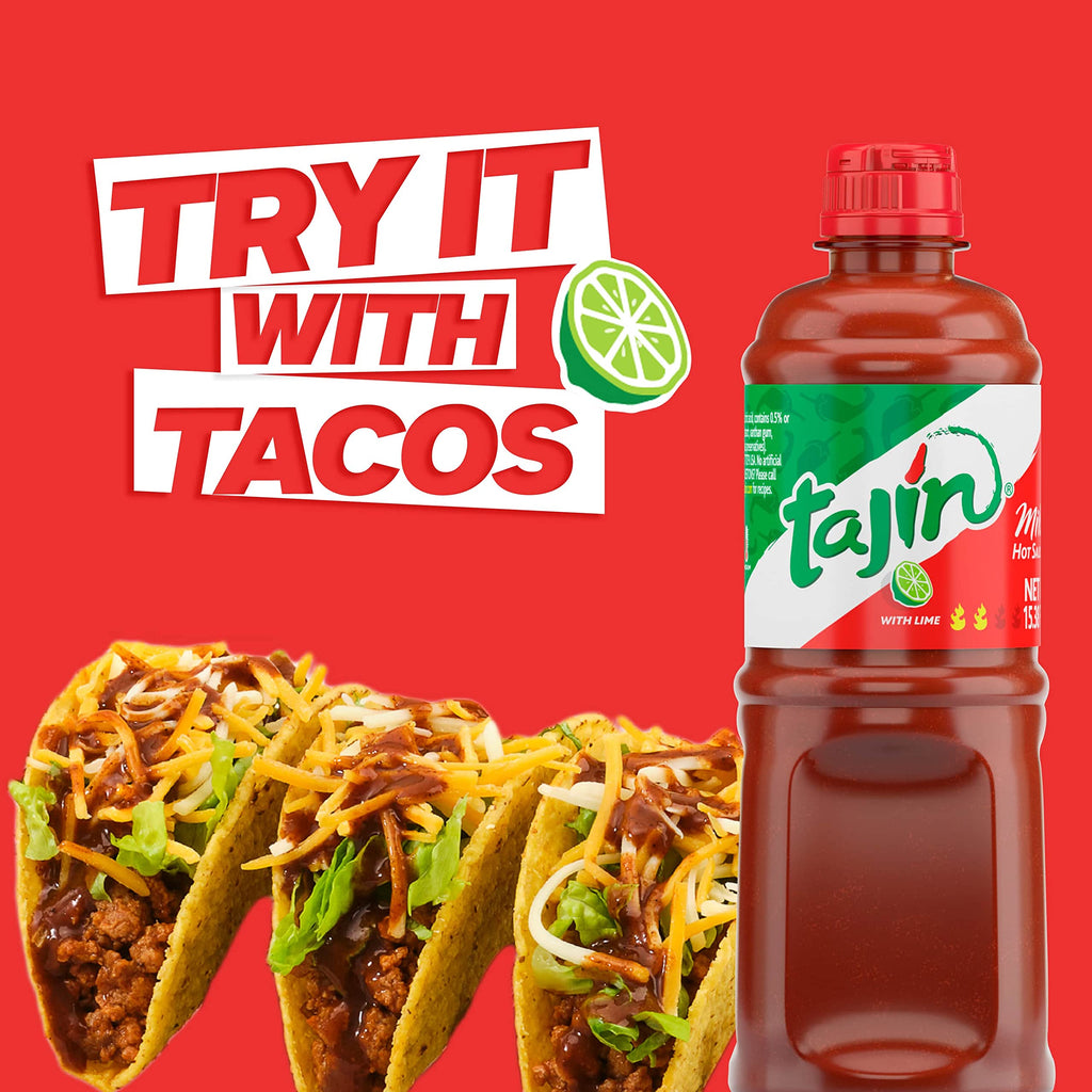 Tajin Fruity Chamoy Sauce, Sweet & Tangy Chamoy for Fruit, Candy, Snacks, Mangonadas & Drinks, 15.38 oz Each (12 Pack)