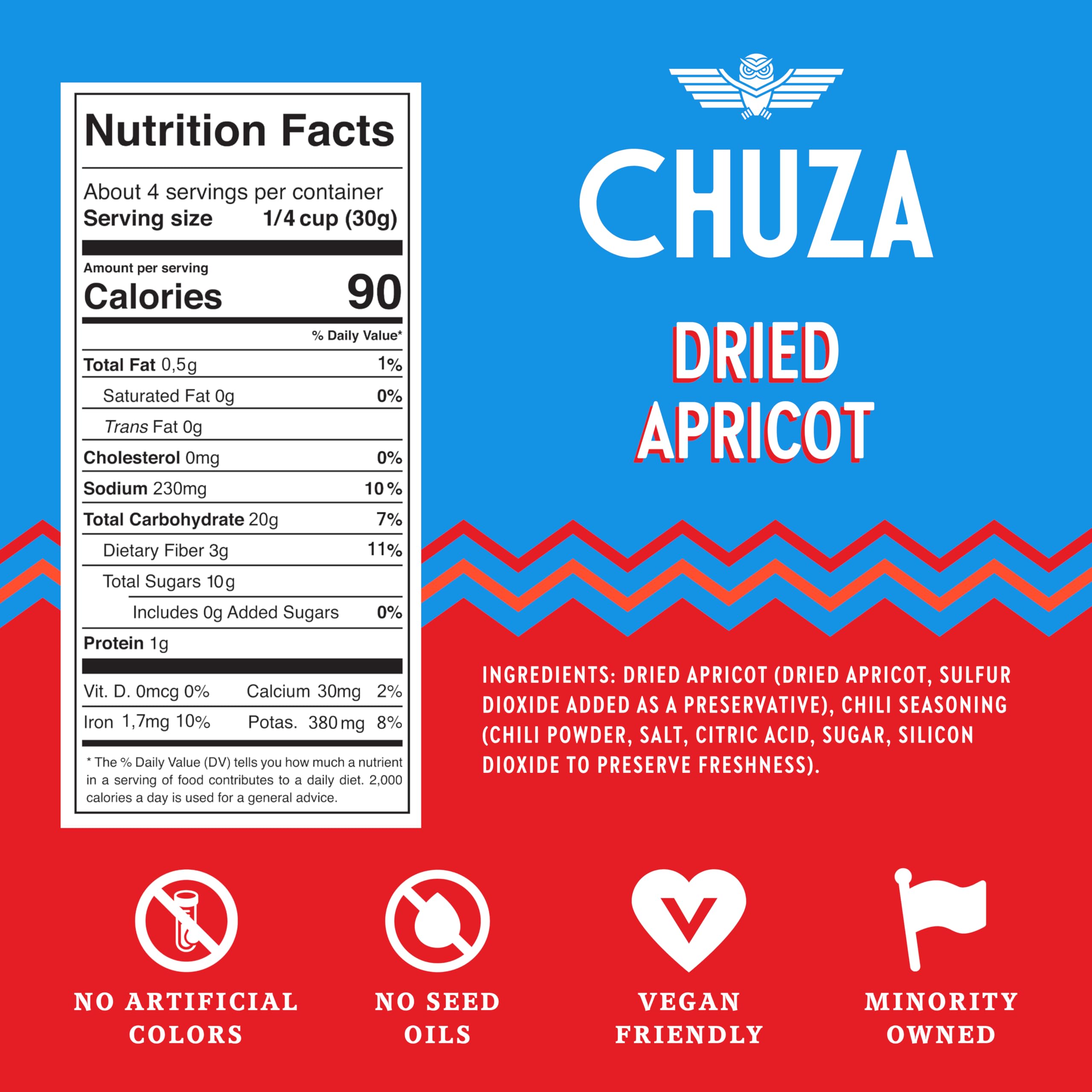 CHUZA Spicy Dried Mango Snacks Bites (4.5 oz. Pack of 2) – Mexican Candy Style Sweet Chili Dried Mango, with Chili Seasoning, Chili Powder, Dried Fruit Snacks, Spicy Snacks