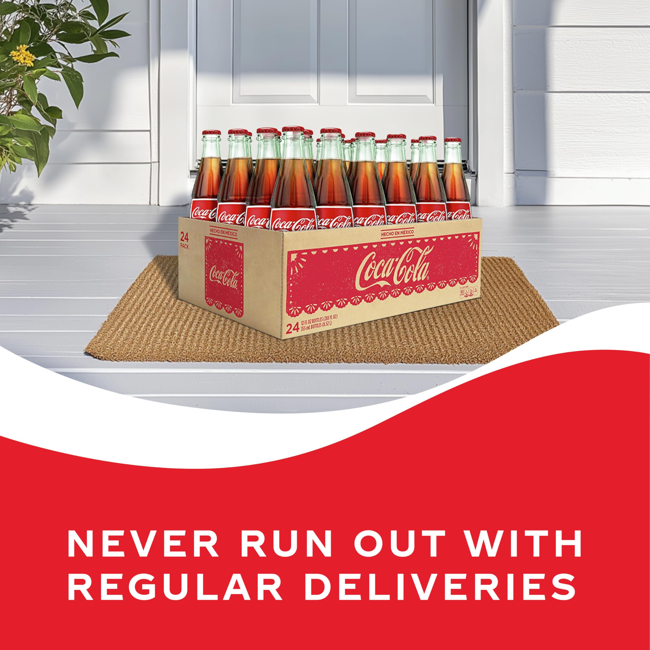 Coke de Mexico Mexican Coke Glass Bottle, 12 fl oz