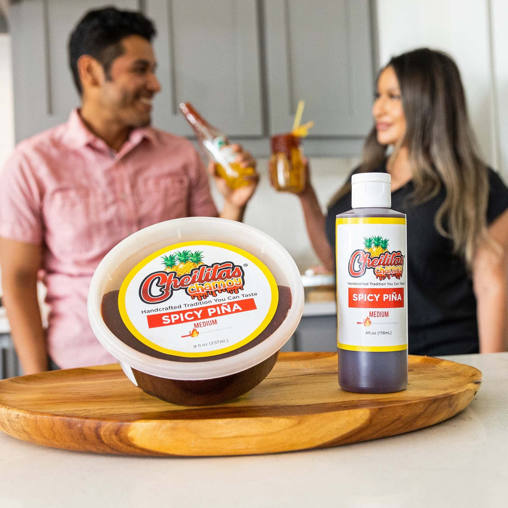 Cheilitas Chamoy Mexican Rim Candy Dip Paste 8 oz | Hand Crafted for Drinks, Cocktails, Micheladas, Beer and More (Tamarind)