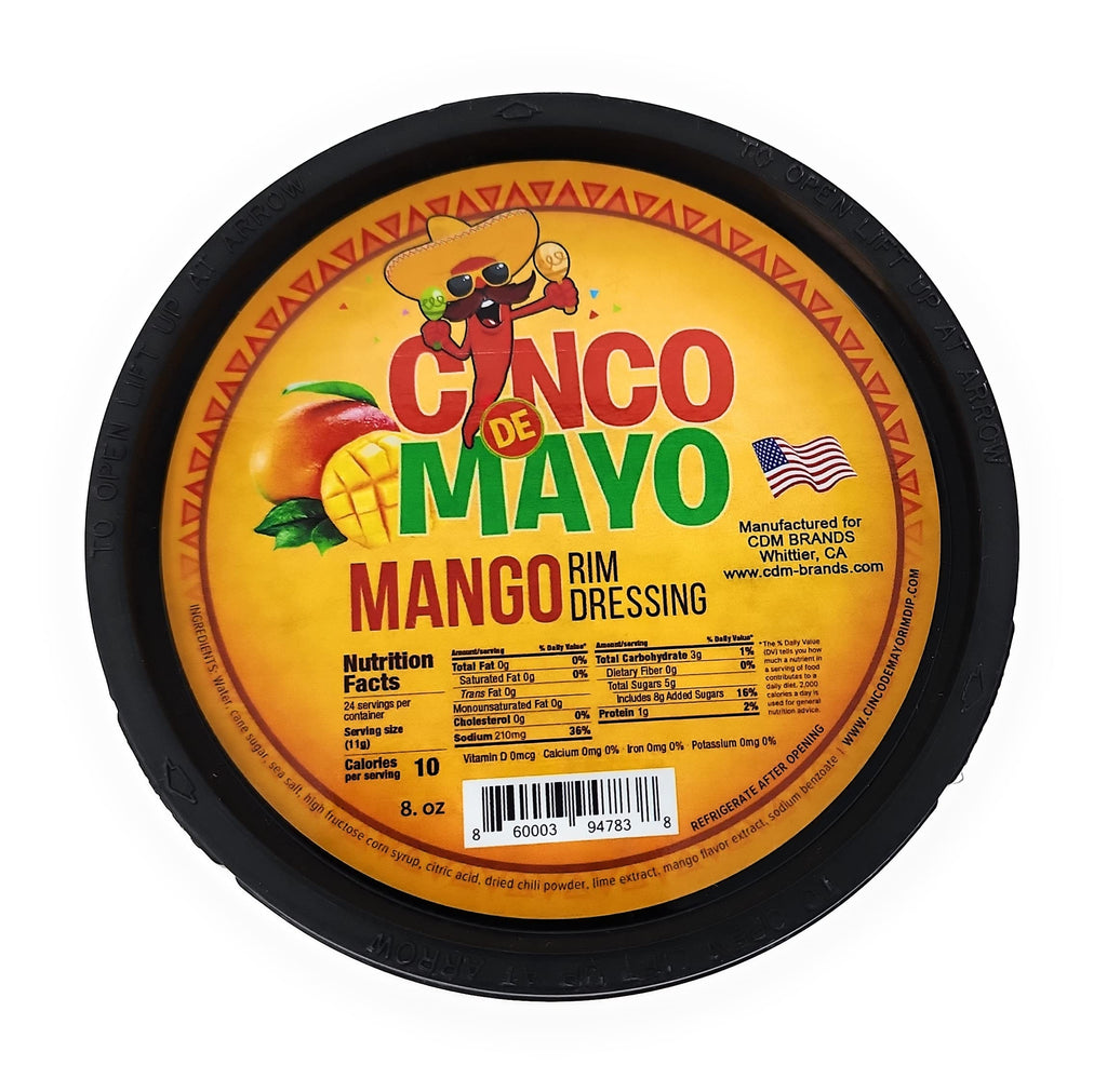 Cinco de Mayo Chamoy Rim Dip Cocktail Rim Dressing (1 x 7.6 oz. Container)