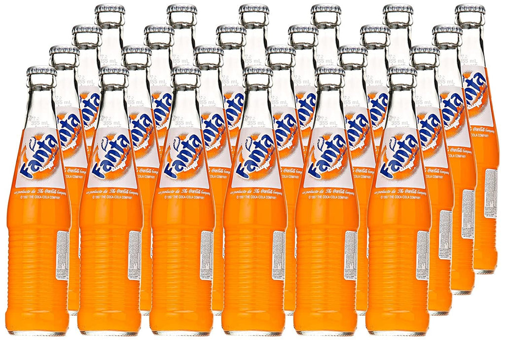 Fanta 12 Pack - Mexican Glass Soda - In Voodoux Sales Package