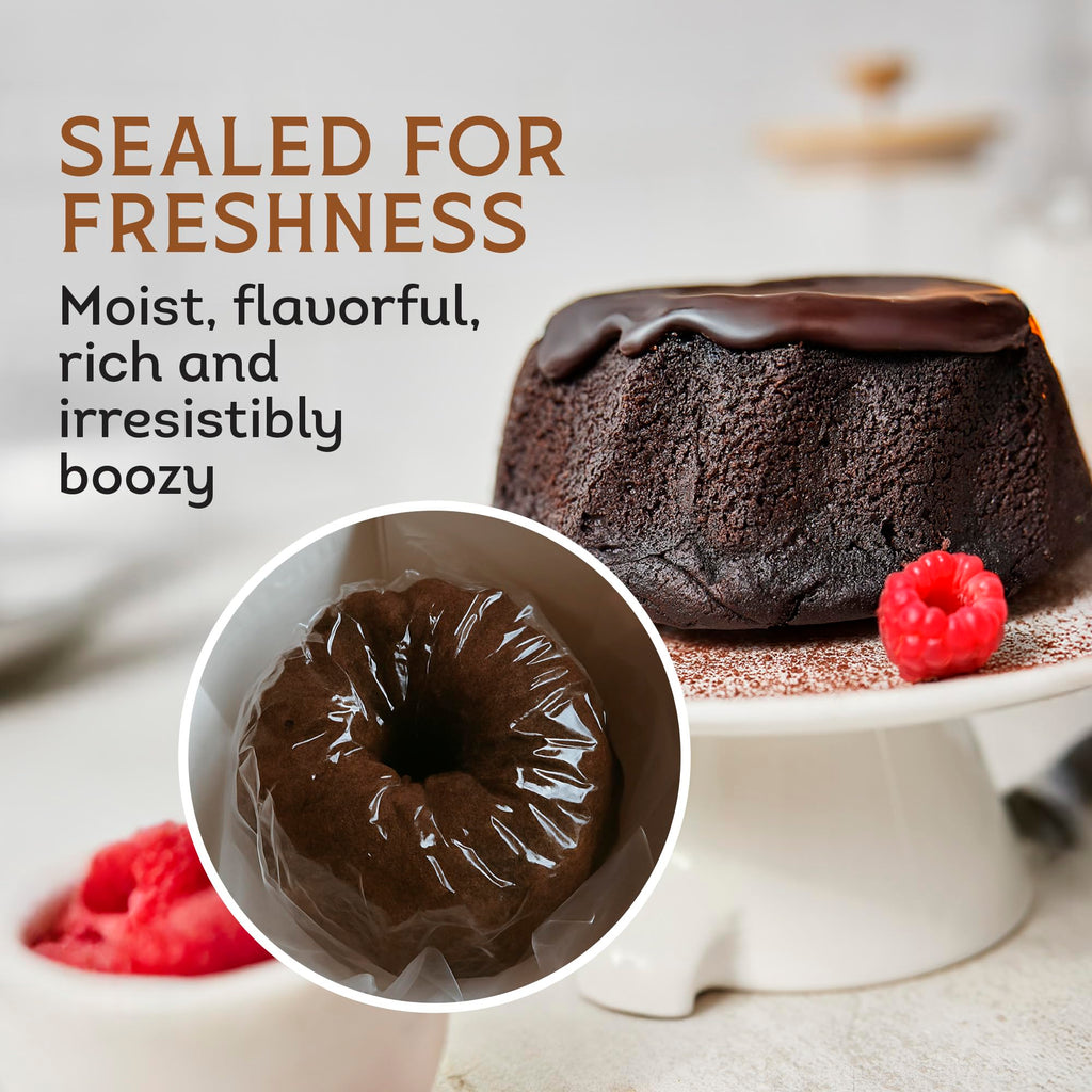 TORTUGA Provenance Rum Cake Variety Pack – 4 oz. - 6 Pack - The Perfect Premium Gourmet Gift for Stocking Stuffers, Gift Baskets, and Christmas Gifts - Great Mini Cakes for Delivery