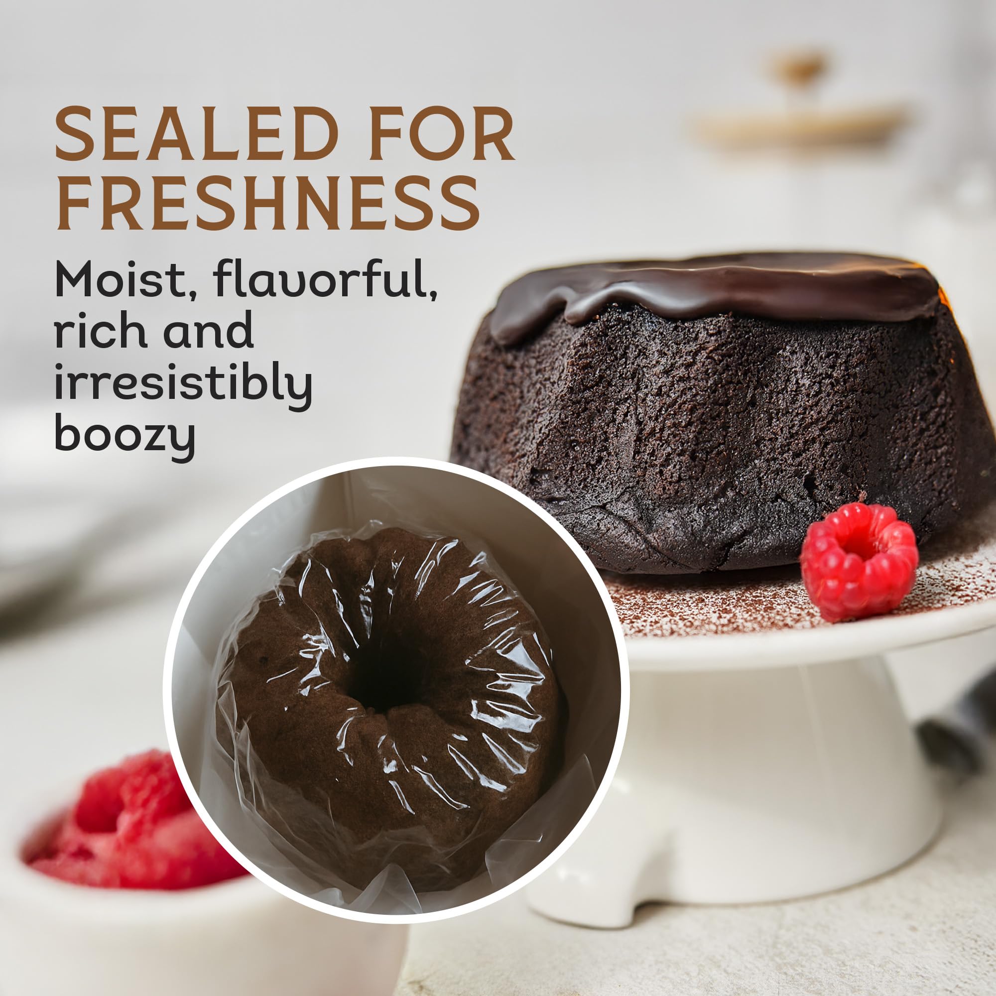 TORTUGA Provenance Rum Cake Variety Pack – 4 oz. - 6 Pack - The Perfect Premium Gourmet Gift for Stocking Stuffers, Gift Baskets, and Christmas Gifts - Great Mini Cakes for Delivery