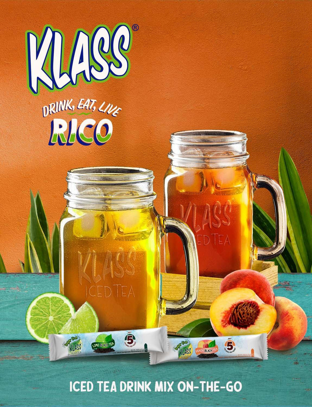 Klass Aguas Frescas, Powdered Drink Mix Variety Pack, 44 Singles Zero Sugar & Caffeine-Free Powder Packets, Water Drink Mix, Flavors: Cucumber Limeade Pineapple Tangerine Strawberry Watermelon & Hibiscus Berries - 5 Calories Per Packet & Natural Flavors