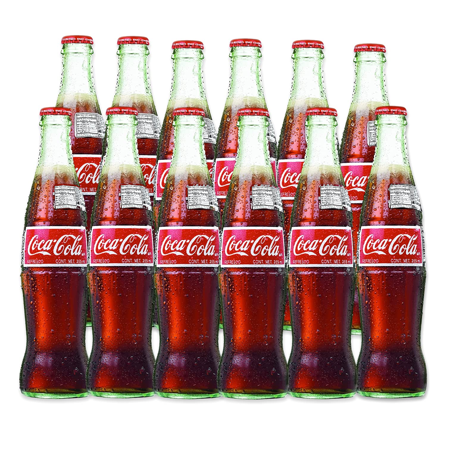 Spot Beverage™ Premium Classic Bottled Soda Brands (12-Pack, Mexican Cane Sugar Coke)