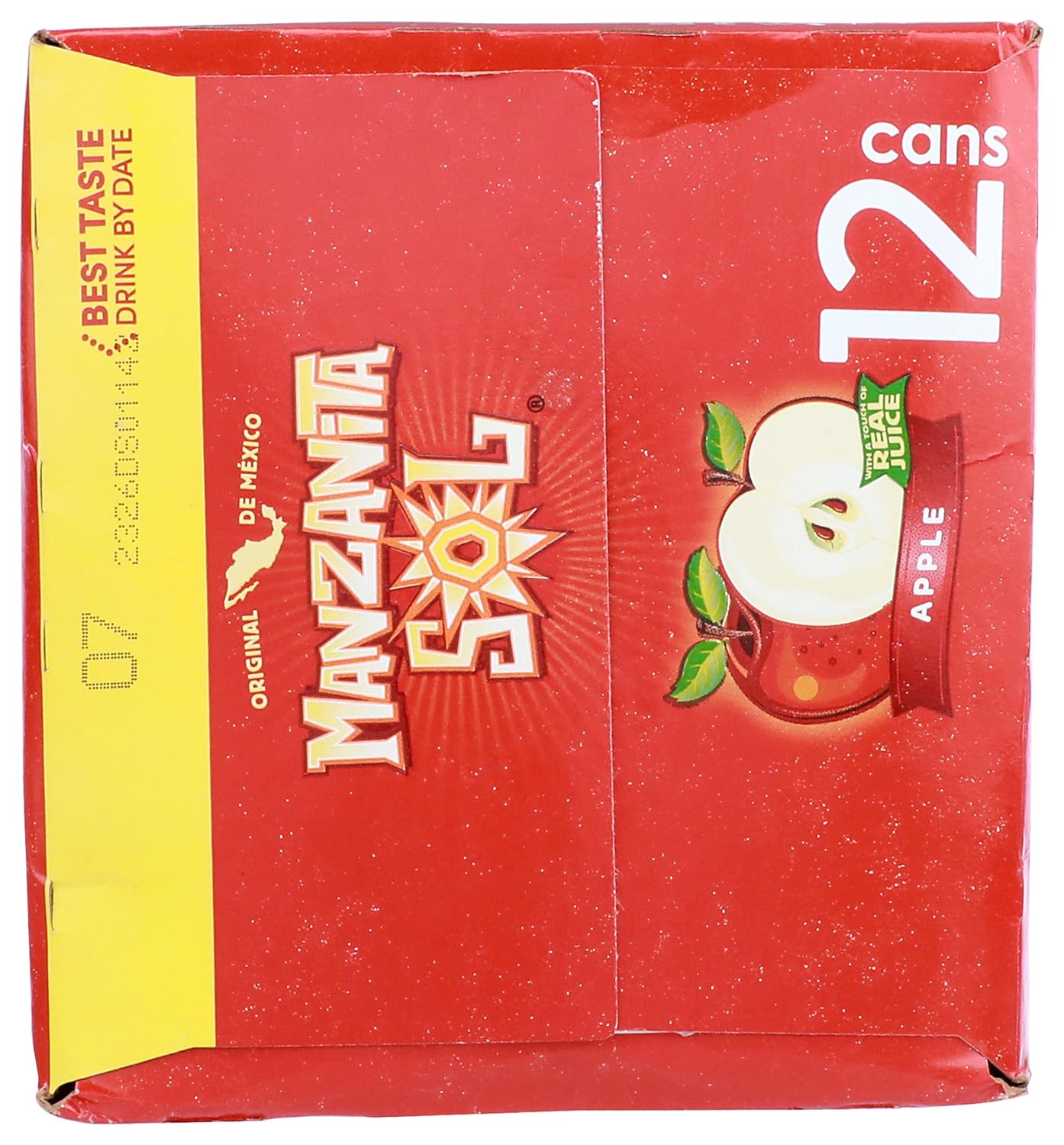 Manzanita Sol Apple Soda 12oz Cans (12 Pack)