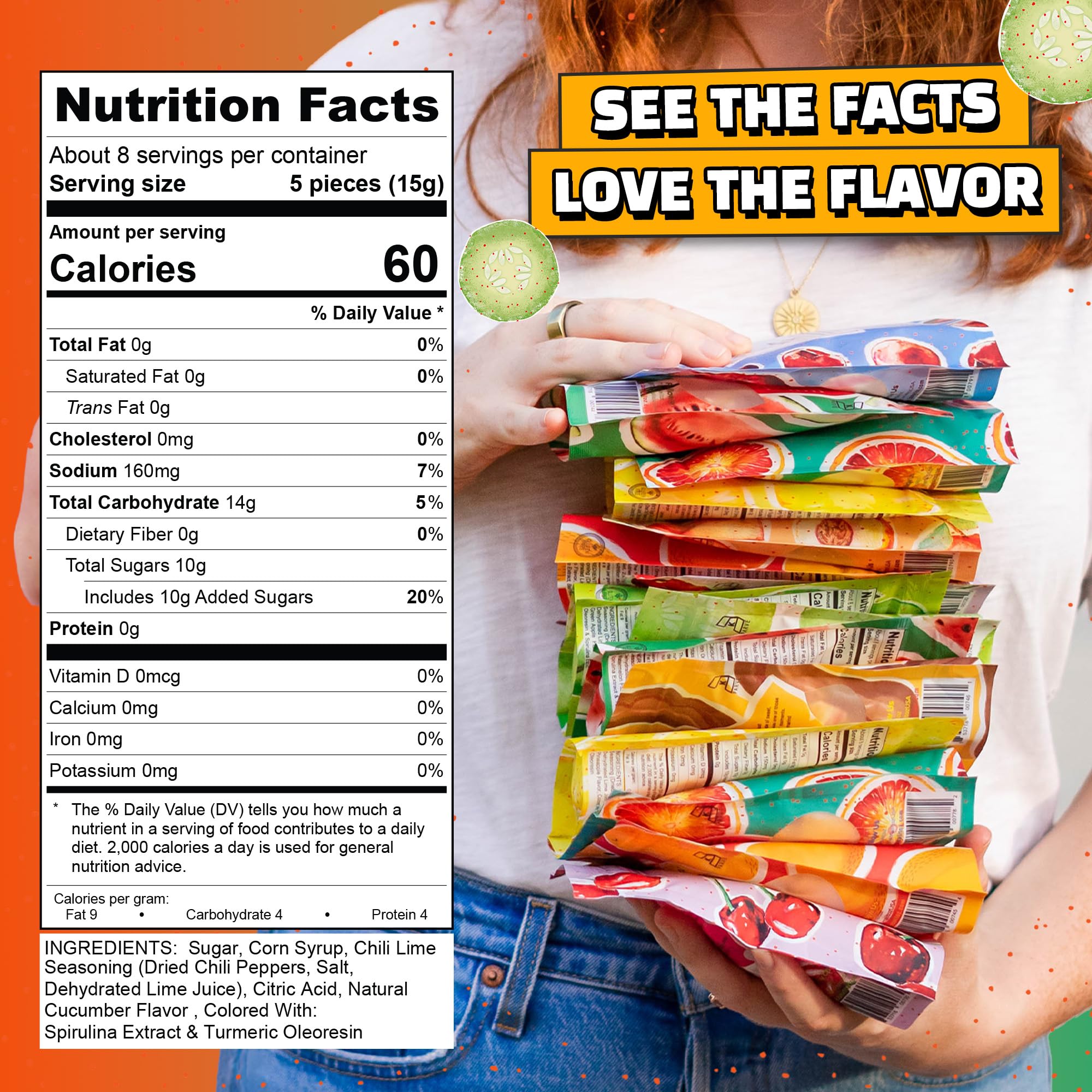 Tamalitoz Variety Pack – Spicy Mexican Hard Candy with Chile, Lime & Sea Salt, 8 Flavors: Mango, Cucumber, Tamarind, Watermelon, Pineapple, Blood Orange, Green Apple, Cherry – 8 Bags (4oz Each)