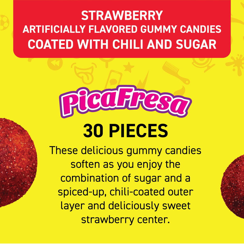 Vero Pica Fresca Strawberry Chili Gummies - 100ct
