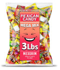 Mexgrim Mexican Candy Variety Pack, 3 lbs.Bag Individually Wrapped,Dulces Mexicanos, Bulk Mix filled with Pulparind, Perfect for piñata stuffers & Mexican Party