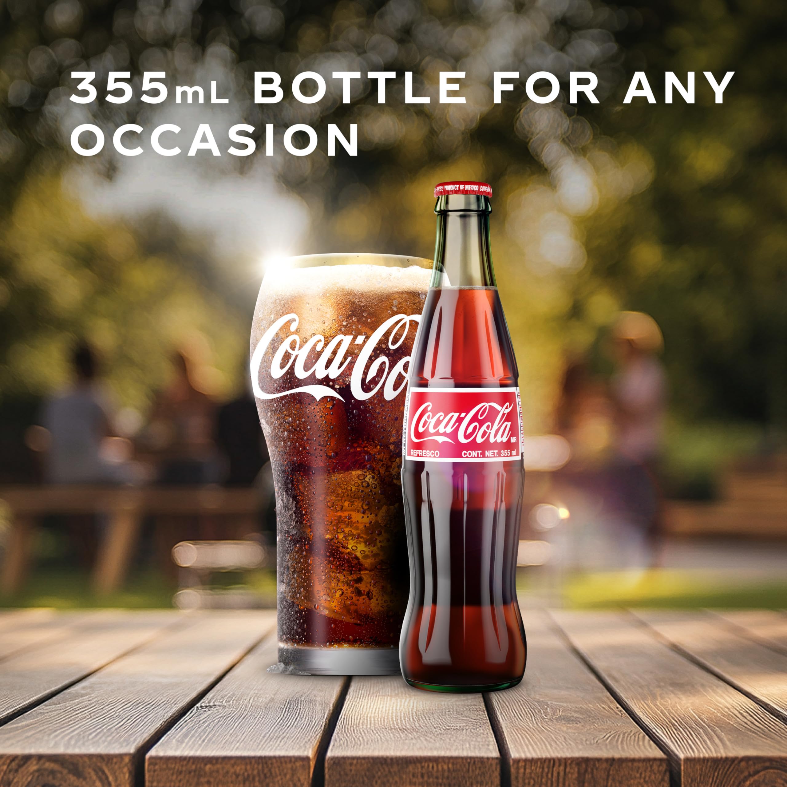 Coke de Mexico Mexican Coke Glass Bottle, 12 fl oz