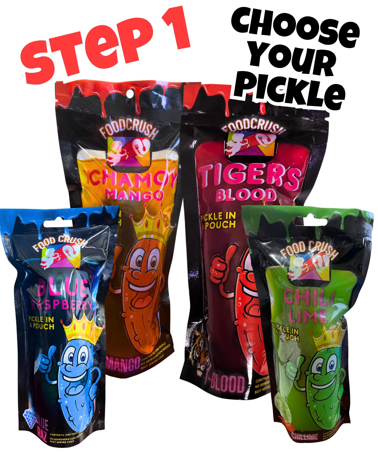 Cotton Candy Pickle Kit Gift Box From Tiktok-With Cotton Candy Crunch, Pop Rocks, Lucas Gusano Chamoy, Skwinkles, gifts for kids teen girls boys