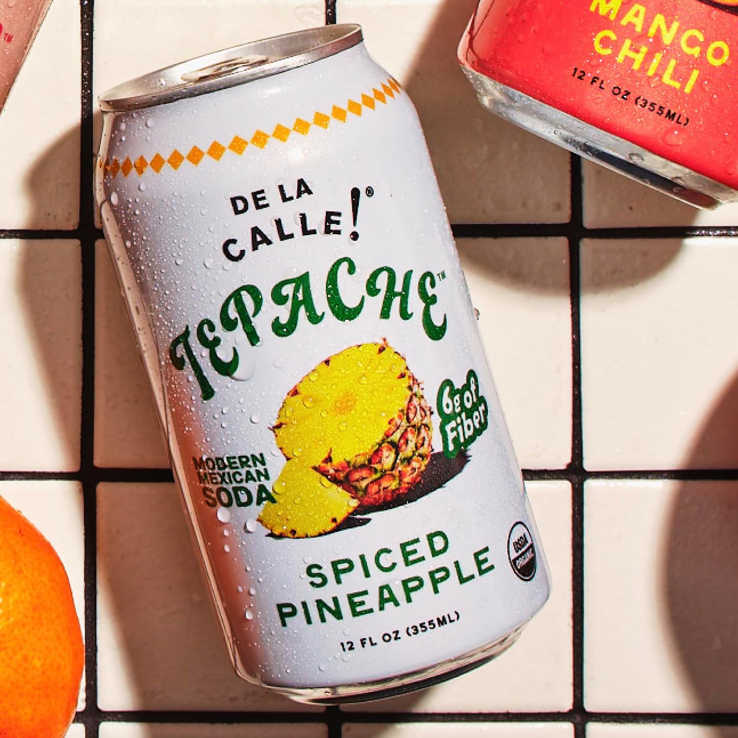 De La Calle Organic Traditional Pineapple Spice Tepache, 12 FZ