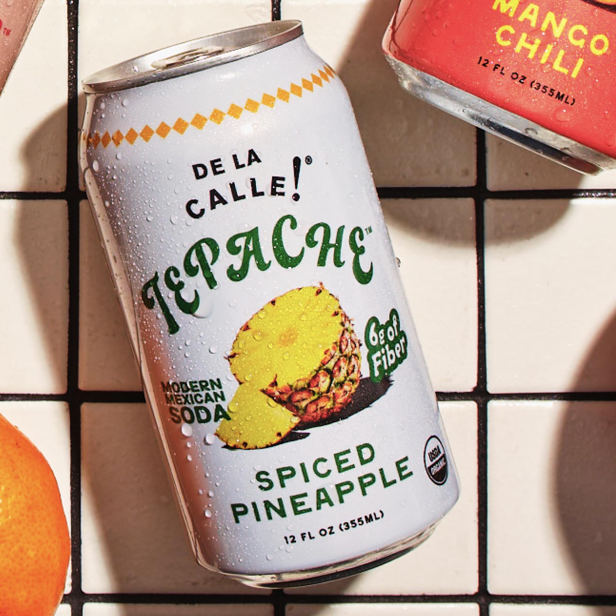 De La Calle Tepache - Mixta Variety Pack - Modern Mexican Soda - Craft Fermented Pineapple Sparkling Beverage - Certified Organic, Non-Alcoholic, Healthy Soda, Low Sugar, Low Calorie, Non-GMO