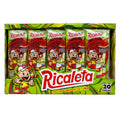 Ricaleta Paletas Sabor Sandia Watermelon Tamarindo Candy Box, Spicy Candy Style Tamarindo Candies for Parties, Kids Treat Bags, Pinatas and Fun Snacking, 25 Count Individually Wrapped