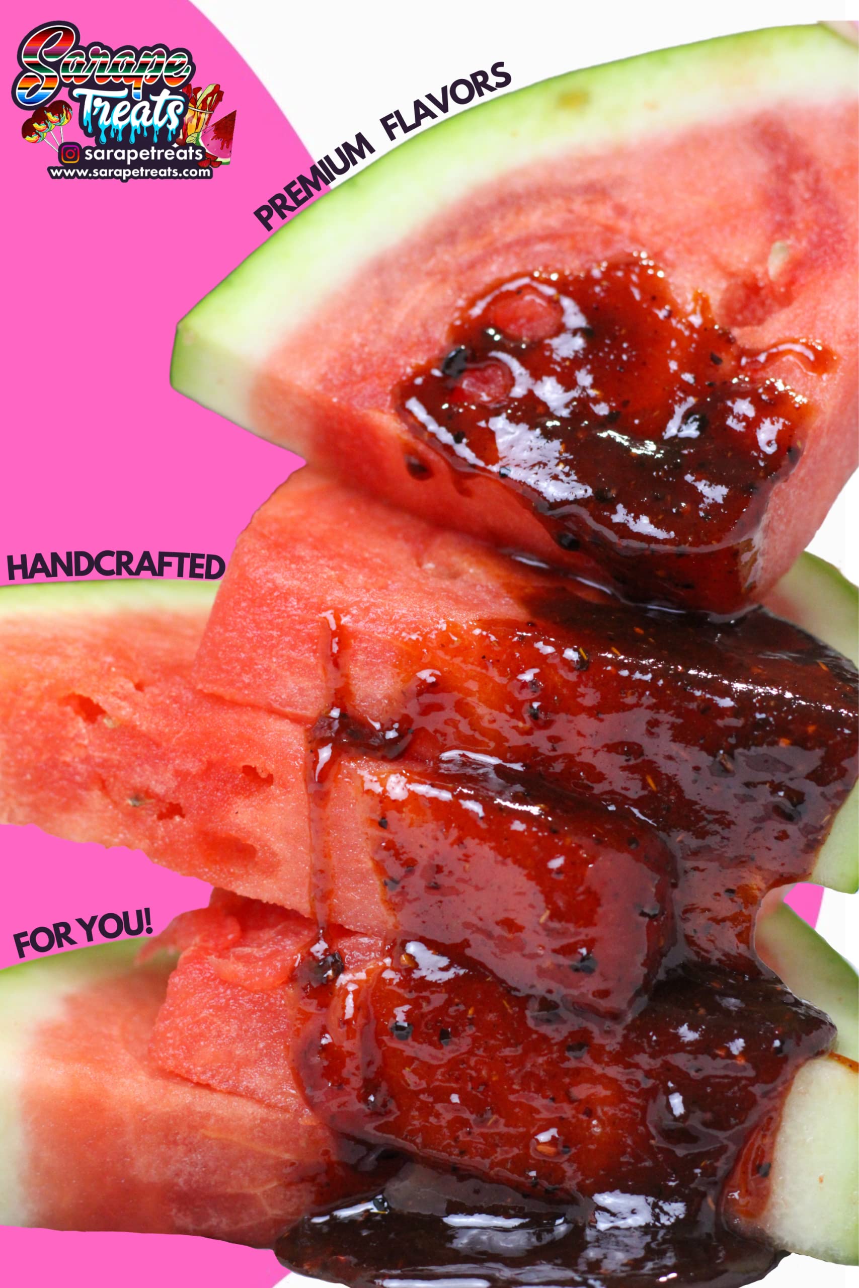 Sarape Treats Chamoy Rim Dip Mexican Tamarind Paste for Drinks, Fruit, Alcoholic Beverages, Candy, and More (Mango)