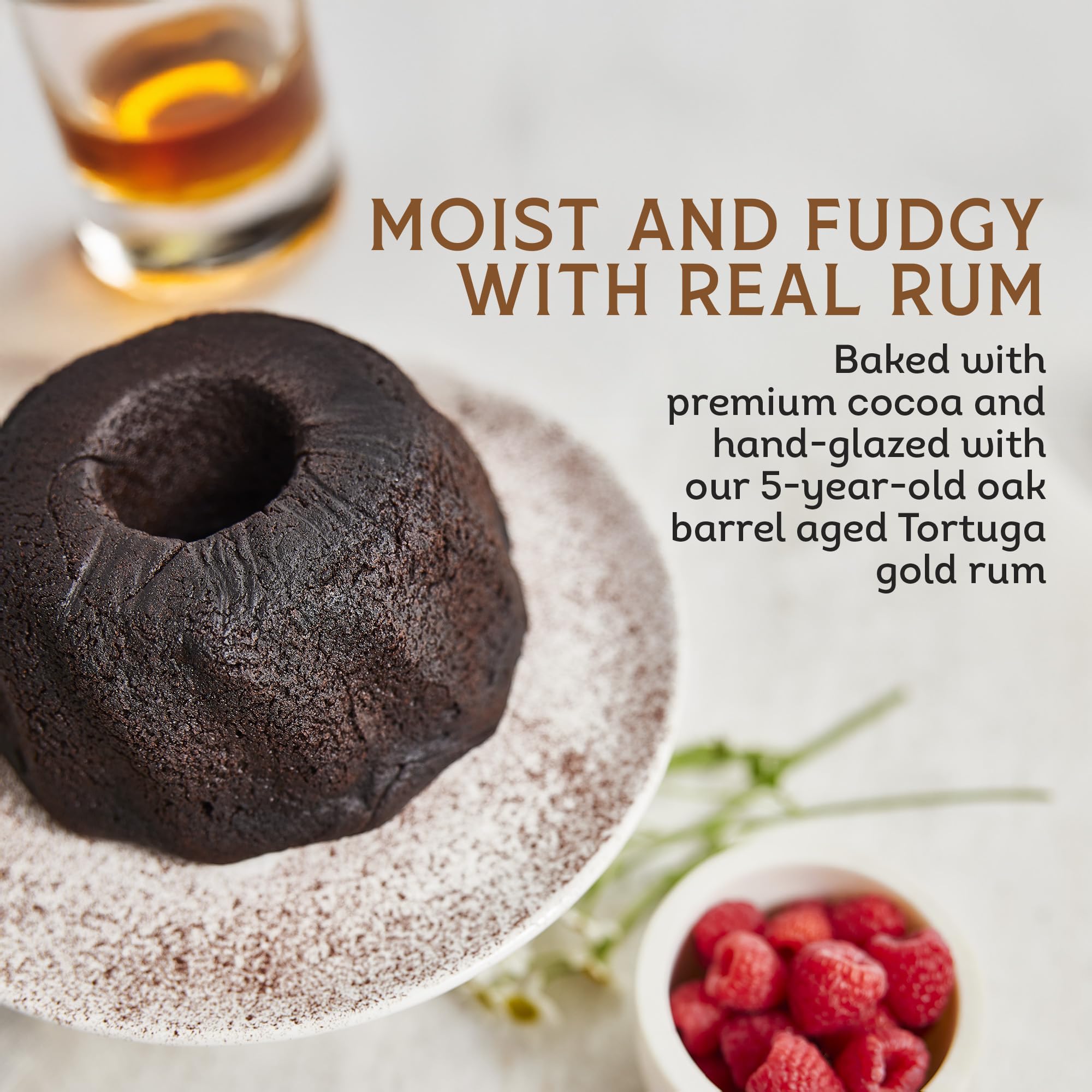 TORTUGA Provenance Rum Cake Variety Pack – 4 oz. - 6 Pack - The Perfect Premium Gourmet Gift for Stocking Stuffers, Gift Baskets, and Christmas Gifts - Great Mini Cakes for Delivery