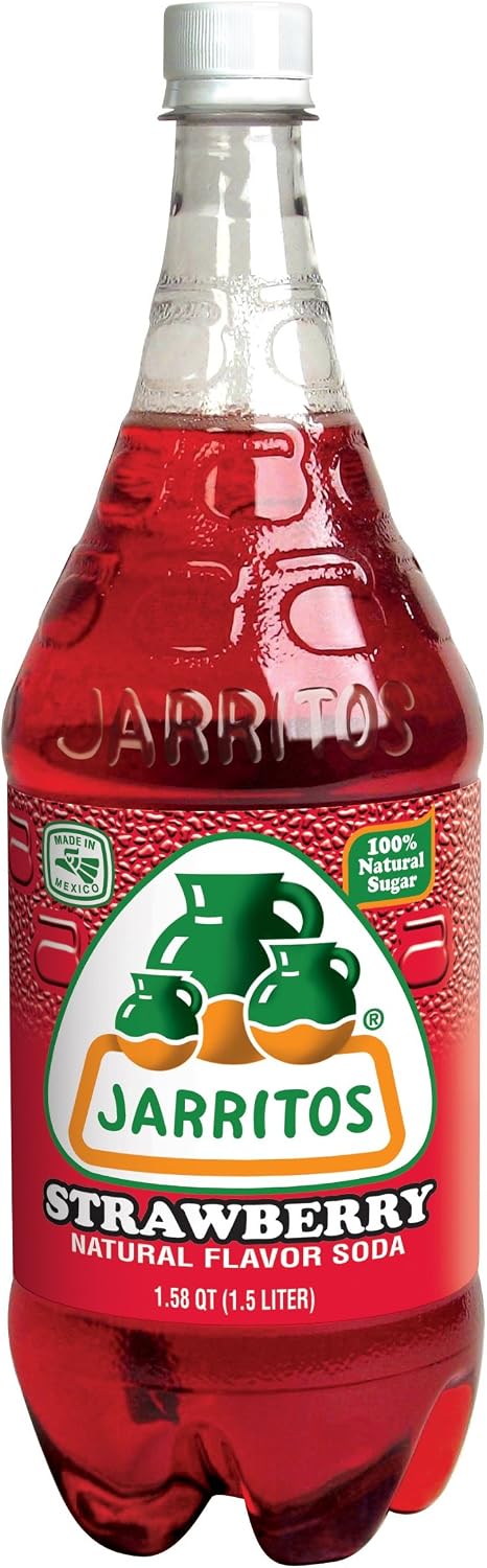 Jarritos, Soda Strawberry, 1.5 Liter