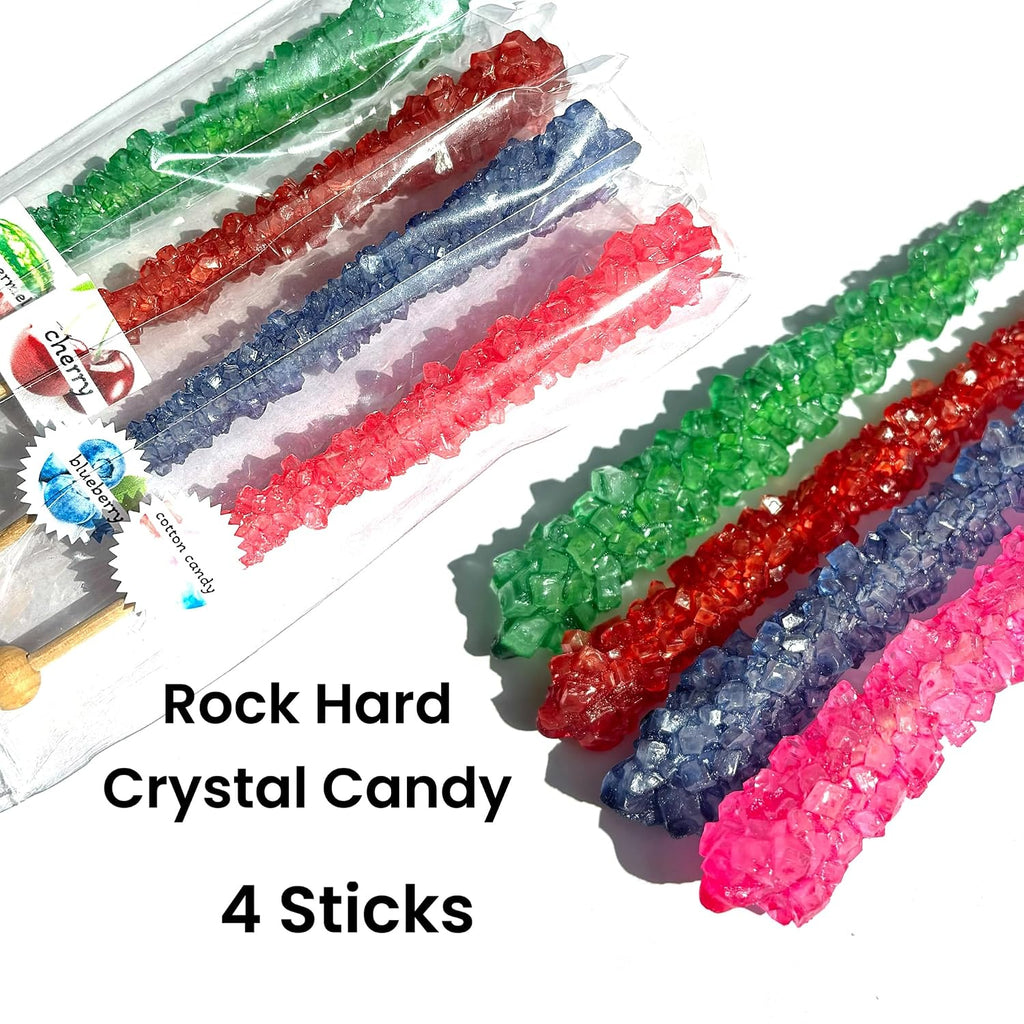 Viral Candy Variety Box | TikTok Viral Candy Kit | Crystal Candy | Cabana Candy Shop Kohakutou Gemstone Candy | Sour Gushers in Chamoy | Candy Gift Box