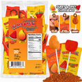 TAMBORETA Mexican Lollipops with Chili Powder 20 Count 11.99 oz (340 g) - Hard Candy Suckers Mango & Watermelon Flavors with Sweet & Spicy Chili Dip, Authentic Mexican Candy