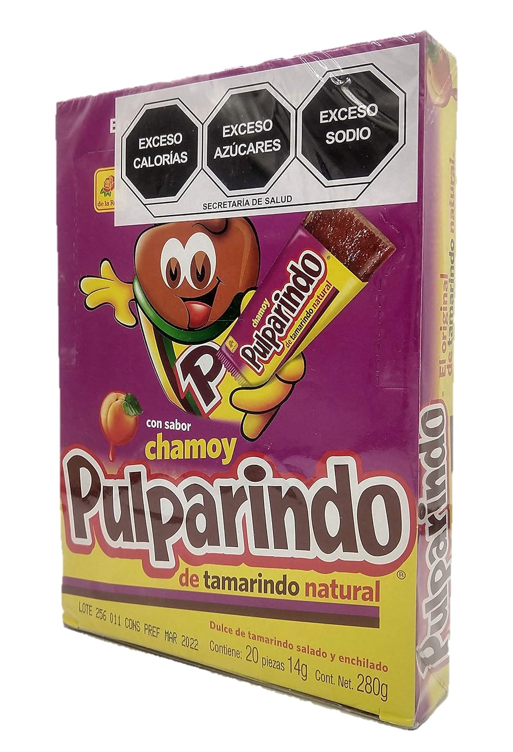 Pulparindo Chamoy Tamarind Pulp Candy 20 count