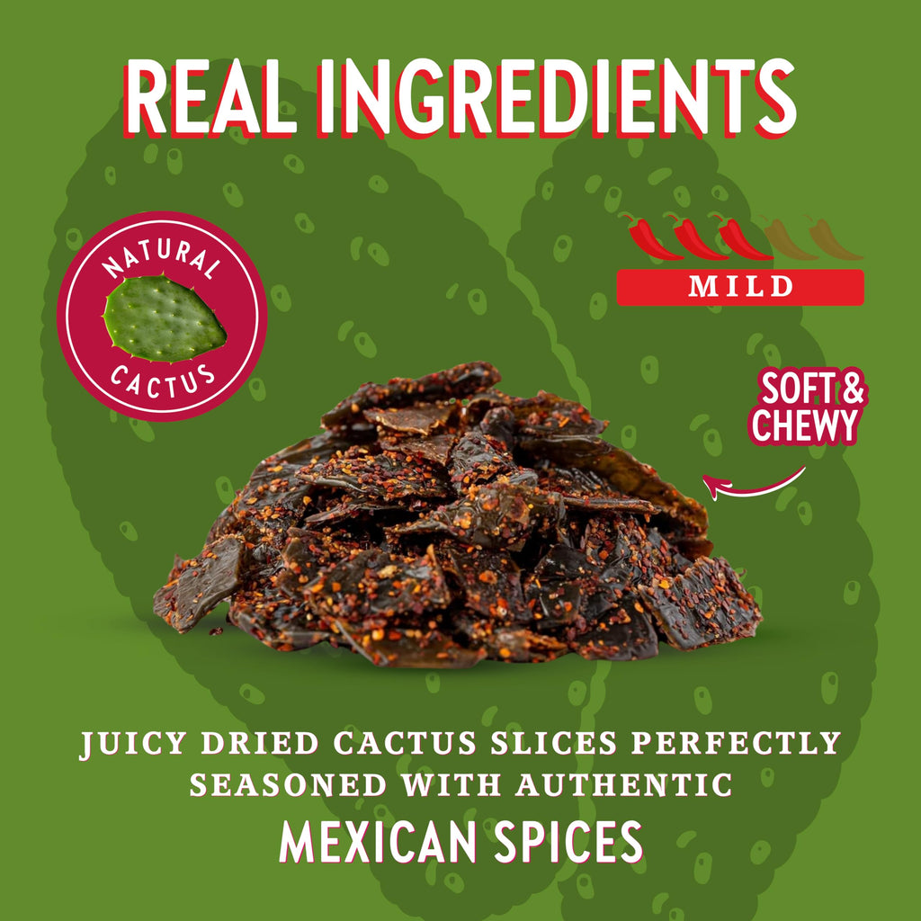 CHUZA Spicy Dried Mango Snacks Bites (4.5 oz. Pack of 2) – Mexican Candy Style Sweet Chili Dried Mango, with Chili Seasoning, Chili Powder, Dried Fruit Snacks, Spicy Snacks