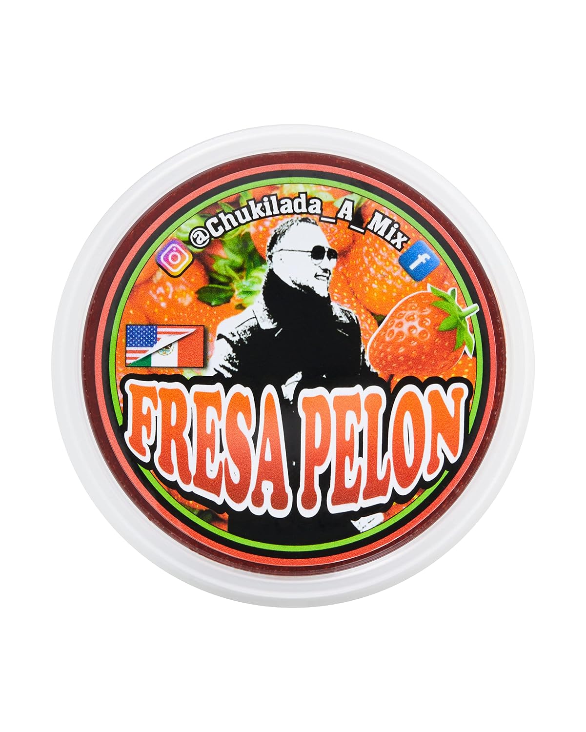Strawberry Fresa Rim Paste Dip
