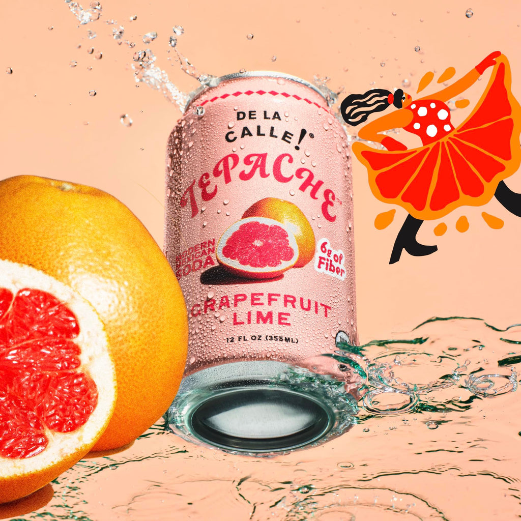 De La Calle Tepache - Mixta Variety Pack - Modern Mexican Soda - Craft Fermented Pineapple Sparkling Beverage - Certified Organic, Non-Alcoholic, Healthy Soda, Low Sugar, Low Calorie, Non-GMO