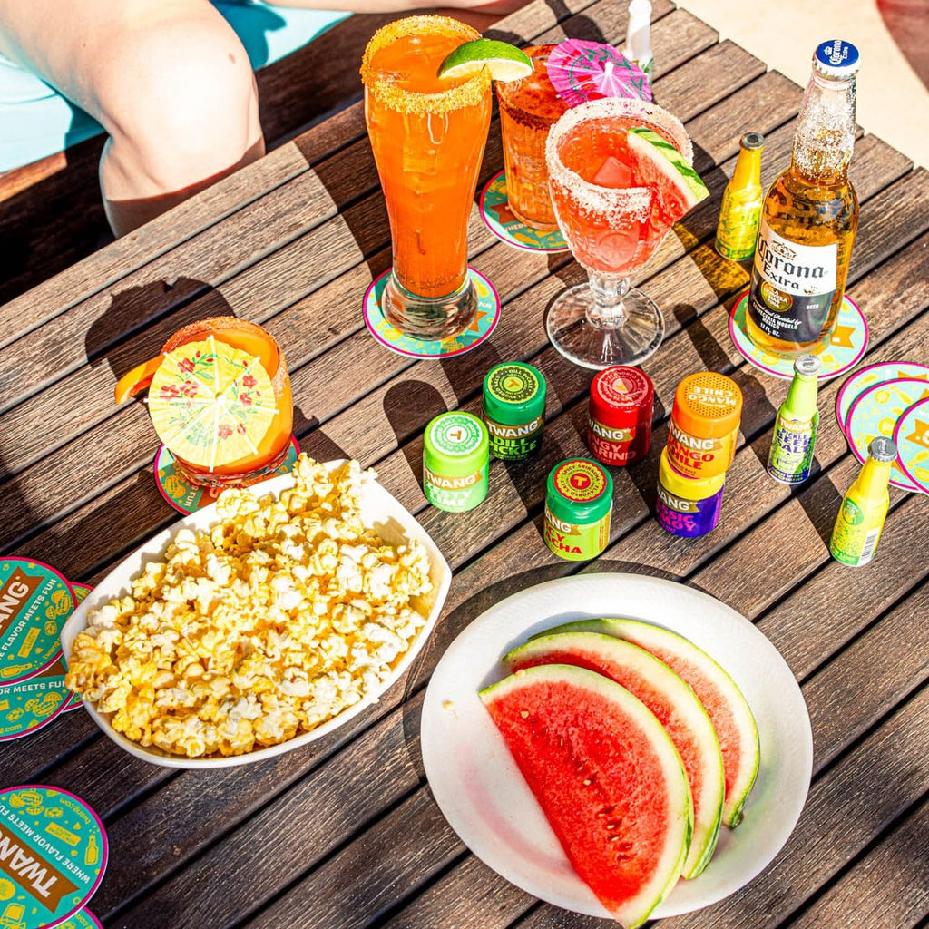 Twang Flavored Snack Salt Seasoning, Chamoy, Toppings for Popcorn, Fresh Fruits, Veggies & Chips, 1.15 Ounce (Pack of 10)