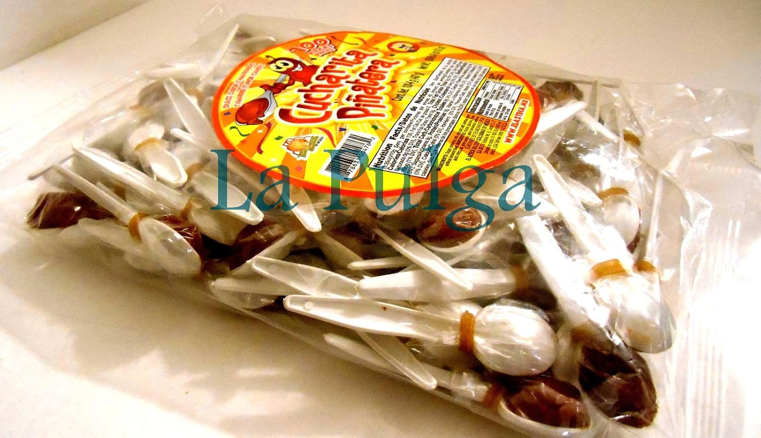 Cucharita Pinatera Tamarind Flavored Mexican Candy Spoon 100 pcs Tamarindo