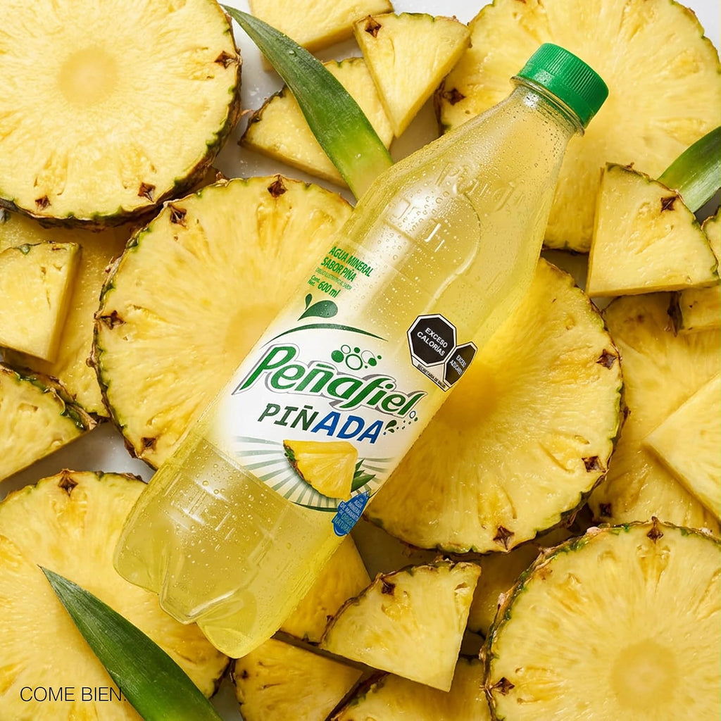 Peñafiel Piñada, Botella Pet, 600 ml (12 pack)