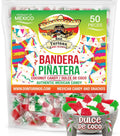 Mexican Coconut Candy 1 Pound Fiesta Pack - Authentic Dulce De Coco Banderitas Pinatera for a Sweet and Colorful Experience by Don Turinos